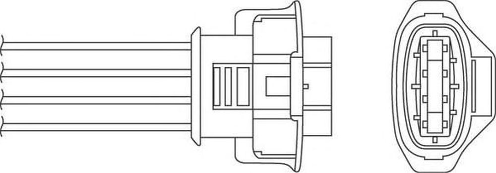 Sonda Lambda OPEL CORSA C F08 F68 BERU OPH081