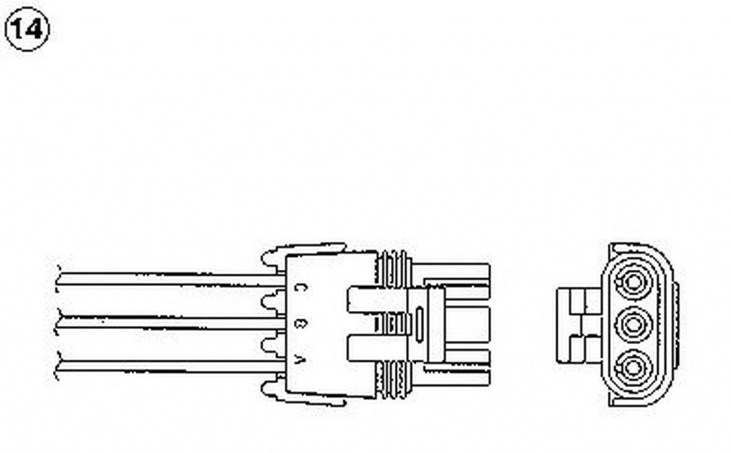Sonda Lambda OPEL FRONTERA A 5 MWL4 NGK OZA446-E6