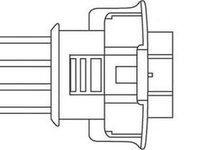 Sonda Lambda OPEL OMEGA B 25 26 27 BERU OPH080