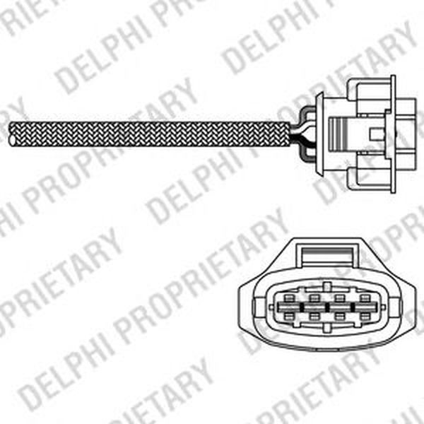 Sonda Lambda OPEL OMEGA B combi 21 22 23 DELPHI ES2028212B1