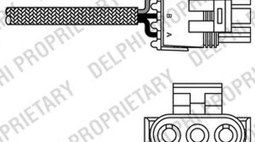 Sonda Lambda OPEL VECTRA B hatchback 38 DELPH