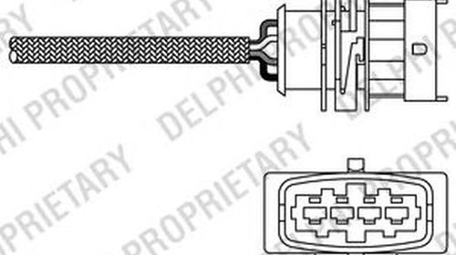 Sonda Lambda OPEL VECTRA B hatchback 38 DELPH