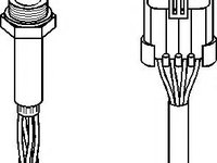 Sonda Lambda OPEL VECTRA B hatchback (38_), OPEL VECTRA B (36_), OPEL VECTRA B combi (31_) - TOPRAN 206 195