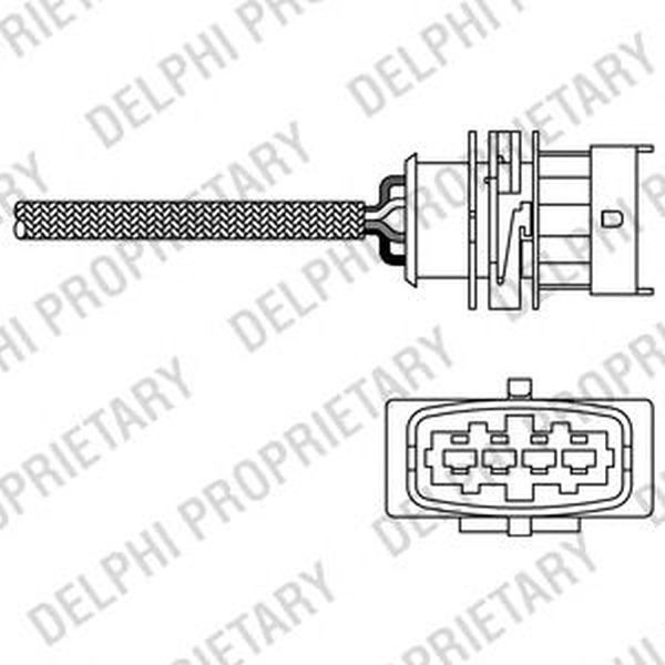 Sonda Lambda OPEL VECTRA C combi DELPHI ES2029112B1