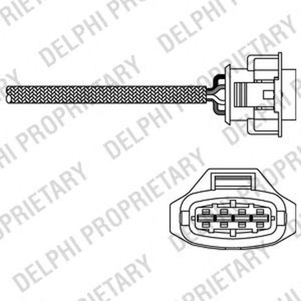 Sonda Lambda OPEL VECTRA C GTS DELPHI ES1079112B1