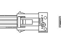 Sonda Lambda PEUGEOT 406 8B NGK OZA527-E15