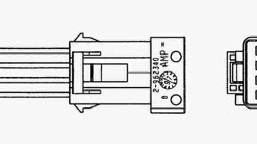 Sonda Lambda PEUGEOT 406 (8B) - OEM - NGK: OZ