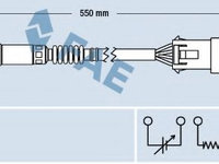 Sonda Lambda PORSCHE 911 targa (996) (2001 - 2005) FAE 77410