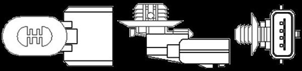 Sonda lambda # Renault Clio 2001 2002 2003 2004 2005 2006 2007 2008 2009 2010 2011 2012 2013 2014 2015 2016 2017 2018 2019 2020 2021 2022 2023 2024 2025 # 466016355071 # MAGNETI MARELLI