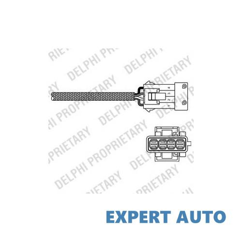 Sonda lambda Renault CLIO Mk II (BB0/1/2_, CB0/1/2_) 1998-2016 #2 0258006027