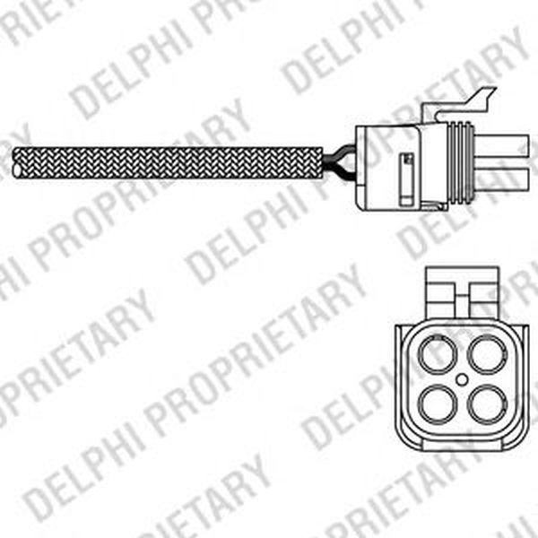 Sonda Lambda RENAULT LAGUNA I B56 556 DELPHI ES2029012B1