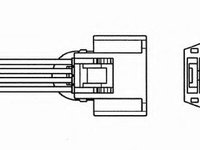 Sonda Lambda RENAULT LAGUNA III (BT0/1) (2007 - 2016) NGK 6518 piesa NOUA