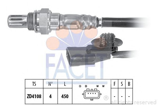 Sonda Lambda RENAULT SYMBOL II (LU1/2_) - Cod intern: W20240373 - LIVRARE DIN STOC in 24 ore!!!
