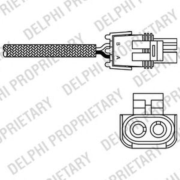 Sonda Lambda RENAULT TWINGO I C06 DELPHI ES1098912B1