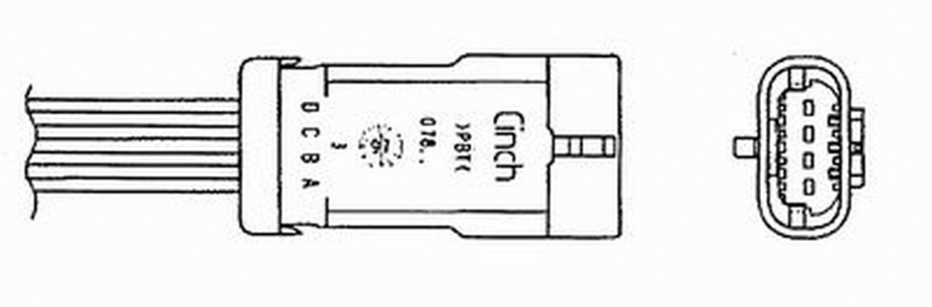 Sonda Lambda RENAULT TWINGO I C06 NGK OZA507-R2