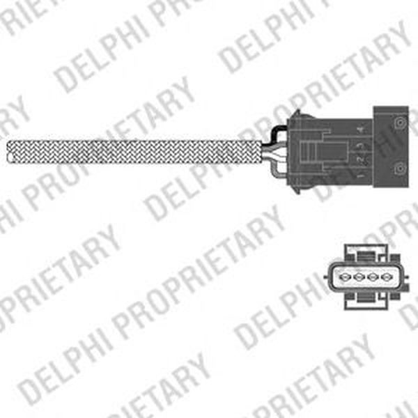 Sonda Lambda SAAB 9-3 Cabriolet YS3D DELPHI ES2033712B1