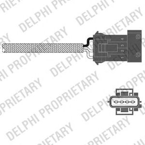 Sonda Lambda SAAB 9-3 YS3D DELPHI ES1100912B1