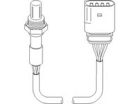 Sonda Lambda SEAT AROSA (6H), VW LUPO (6X1, 6E1), VW POLO (6N2) - TOPRAN 111 604