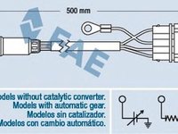 Sonda Lambda SEAT CORDOBA Vario 6K5 FAE 77110