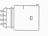 Sonda Lambda SKODA FABIA 6Y2 NGK OZA659-EE14