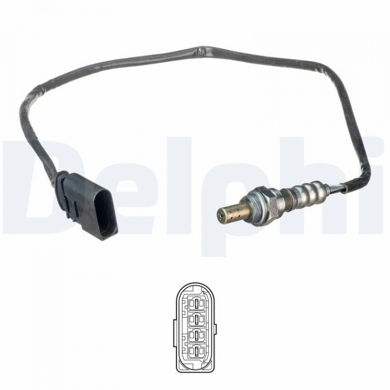 Sonda Lambda SKODA FABIA II (542) (2006 - 2014) DELPHI ES21141-12B1
