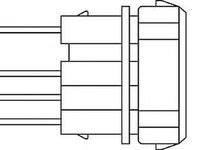 Sonda Lambda SKODA FELICIA I 6U1 BERU OZH099