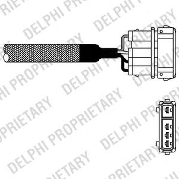 Sonda Lambda SKODA FELICIA II 6U1 DELPHI ES1097612