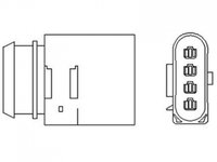 Sonda lambda Skoda RAPID (NH3) 2012-2016 #2 03C906262