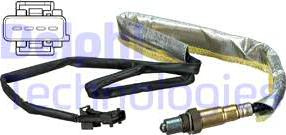 Sonda Lambda Sonda lambda numar fire 4 1250mm VOLVO S60 I S80 I V70 II XC70 I XC90 I CITROEN BERLINGO BERLINGO-MI VOLVO S60 I (384), Sedan, 07.2000 - 04.2010 Delphi ES2063512B1
