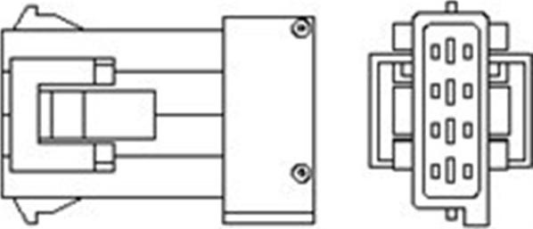 Sonda Lambda Sonda lambda numar fire 4 1900mm CHEV