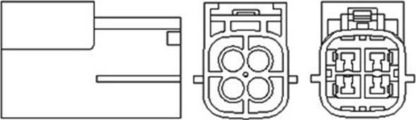 Sonda Lambda Sonda lambda numar fire 4 300mm NISSAN MICRA CC III MICRA III PRIMERA X-TRAIL I RENAULT ESPACE IV VE NISSAN MICRA III (K12), Hatchback, 03.2002 - 06.2010 Magneti Marelli 466016355053