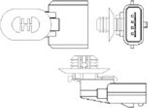 Sonda Lambda Sonda lambda numar fire 4 400mm FIAT TALENTO MAZDA CX-7 NISSAN JUKE RENAULT CLIO III KANGOO BE BOP K RENAULT WIND (E4M_), Сabrioletă, 07.2010 - Magneti Marelli 466016355114