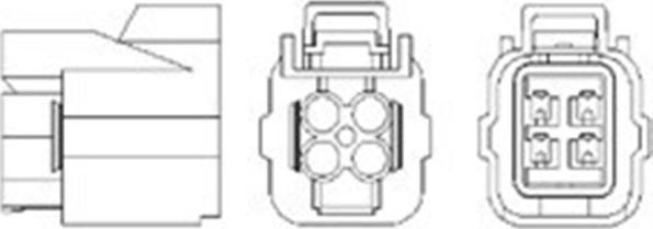 Sonda Lambda Sonda lambda numar fire 4 540mm HONDA