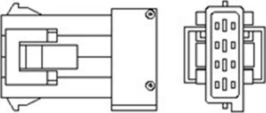 Sonda Lambda Sonda lambda numar fire 4 570mm CHEVR