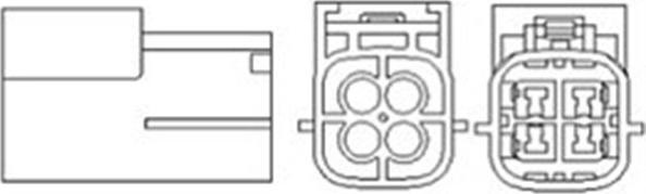 Sonda Lambda Sonda lambda numar fire 4 750mm CHEVR