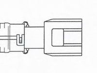 Sonda Lambda TOYOTA AURIS NRE15 ZZE15 ADE15 ZRE15 NDE15 NGK OZA642-EE4