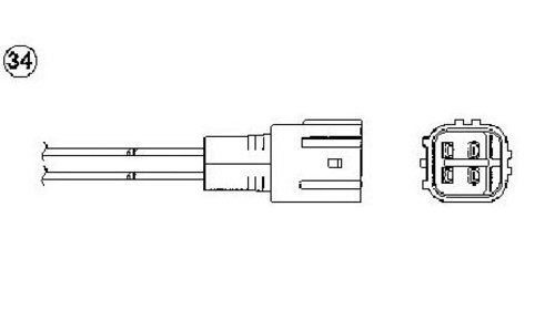 Sonda lambda TOYOTA AVENSIS ( T22 ) 09/1997 -