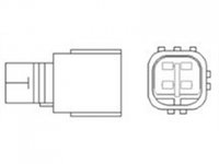 Sonda lambda Toyota AYGO (WNB1_, KGB1_) 2005-2016 #2 0258006721