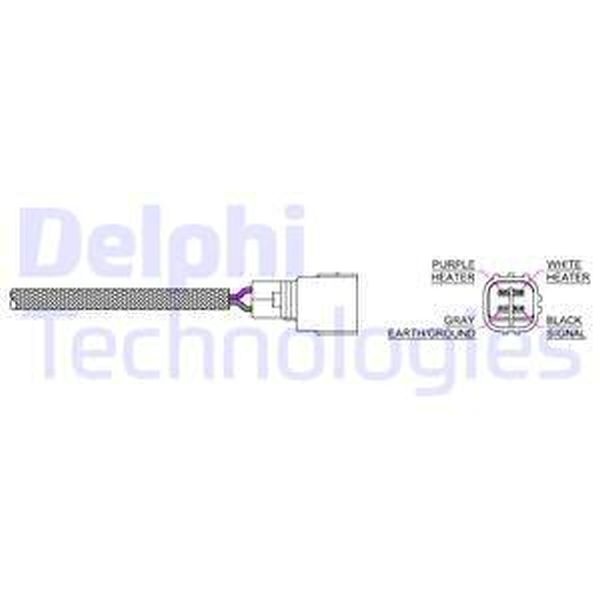 Sonda Lambda TOYOTA CAMRY CV2 XV2 DELPHI ES2005912B1