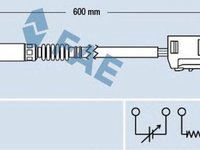 Sonda Lambda TOYOTA COROLLA CDE12 ZZE12 NDE12 ZDE12 FAE 77521