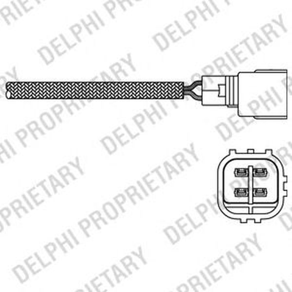 Sonda Lambda TOYOTA COROLLA Compact E10 DELPHI ES2026912B1