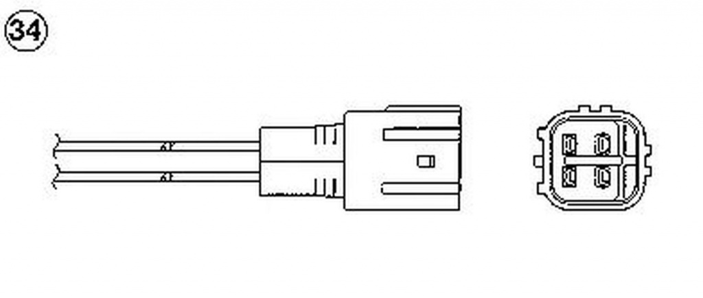 Sonda Lambda TOYOTA RAV 4 II CLA2 XA2 ZCA2 ACA2 NGK OZA669-EE94