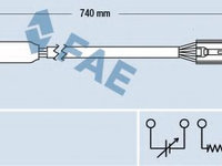 Sonda Lambda VOLVO S40 I (VS) (1995 - 2004) FAE 77189 piesa NOUA