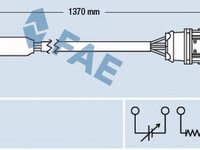 Sonda Lambda VOLVO V40 combi VW FAE 77359