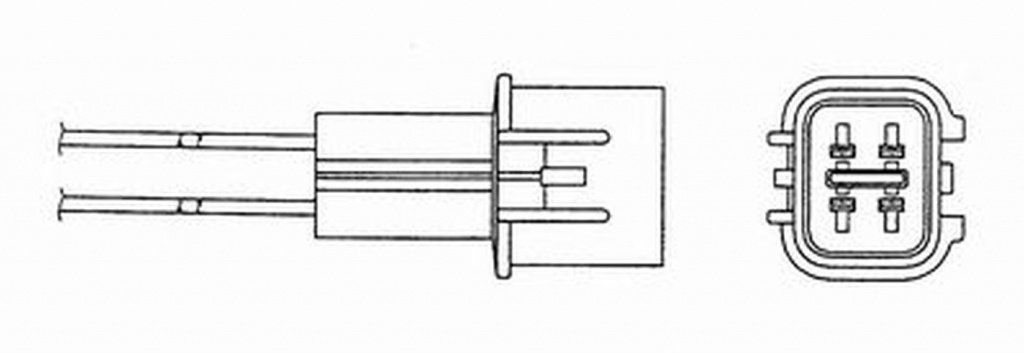Sonda Lambda VOLVO V40 combi VW NGK OZA448-E53