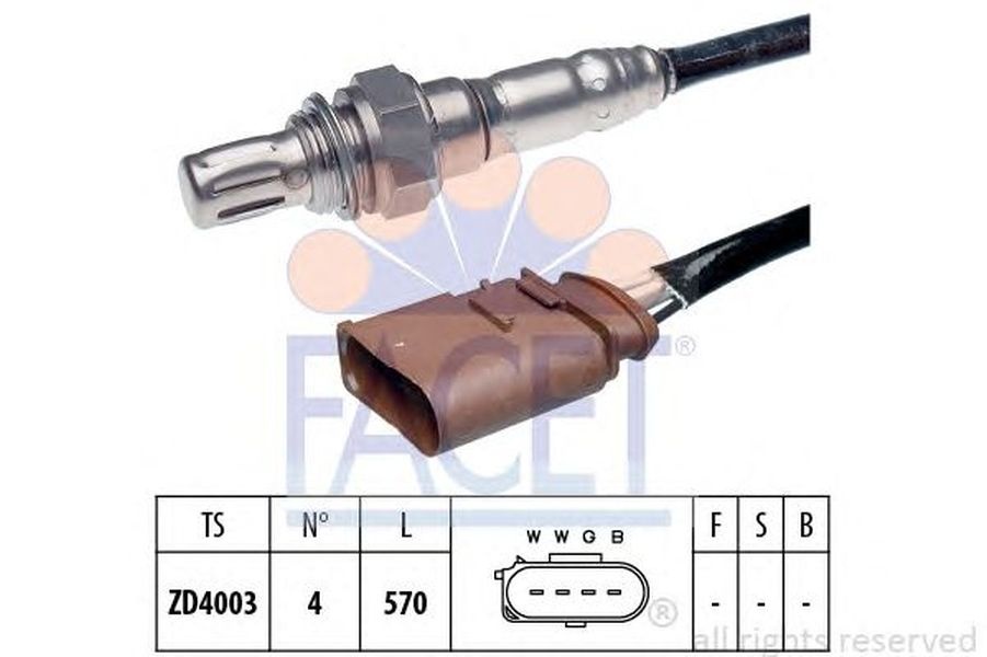 Sonda Lambda VW GOLF IV Variant 1J5 FACET FA 10.7090