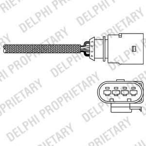 Sonda Lambda VW GOLF V (1K1) (2003 - 2009) DELPHI 