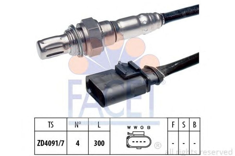 Sonda Lambda VW GOLF VI Variant AJ5 FACET FA 10.8170