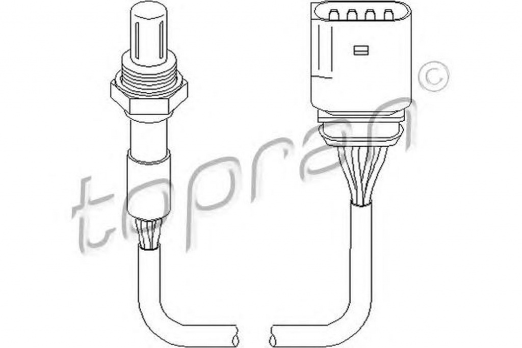 Sonda Lambda VW NEW BEETLE 9C1 1C1 TOPRAN 112190