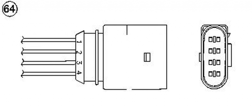 Sonda Lambda VW PHAETON 3D NGK OZA659-EE1